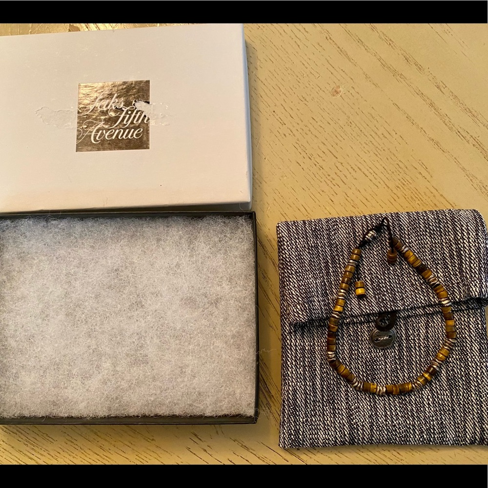 Jonas Studio men’s precious stone bracket